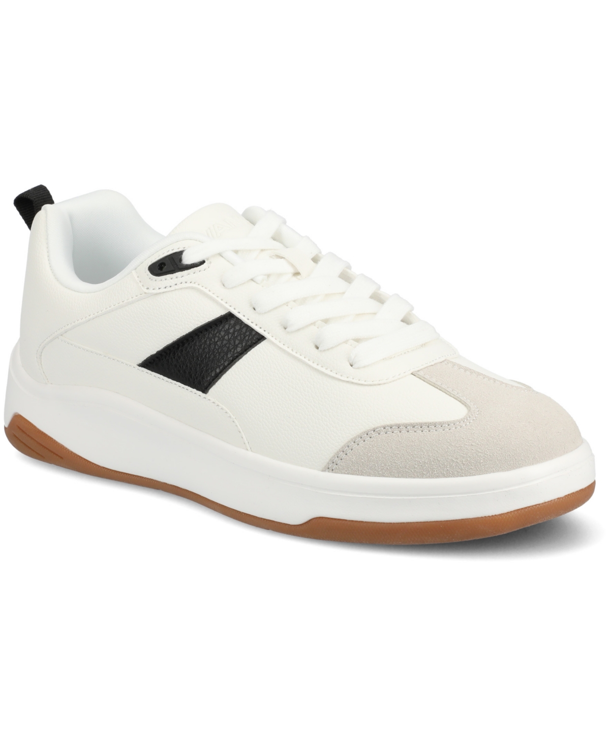 Vance Co. Raiden Comfort Low Top Flexible Sneaker In White