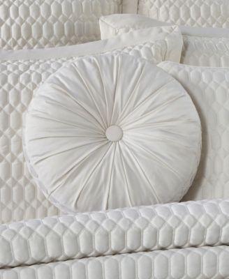 Brilliance Tufted Decorative Pillow, 15" Round