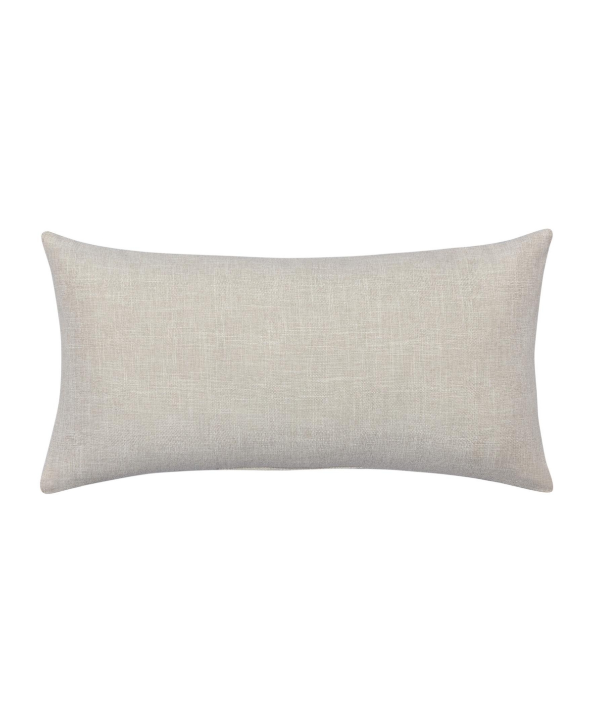J Queen New York Santa Rosa Boudoir Decorative Pillow, 11" X 21" In Linen