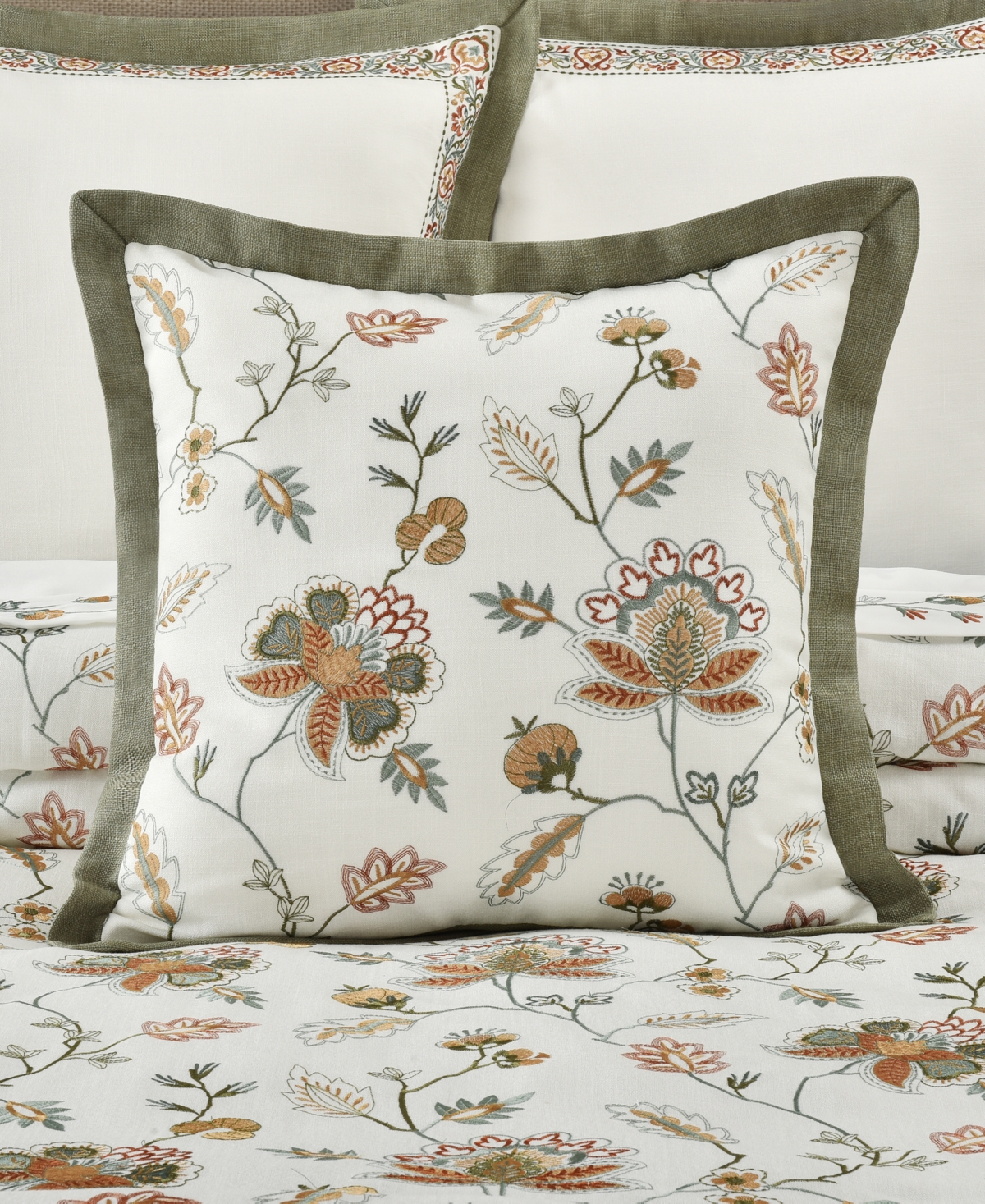 J Queen New York Athena Decorative Pillow, 20" X 20" In Harvest