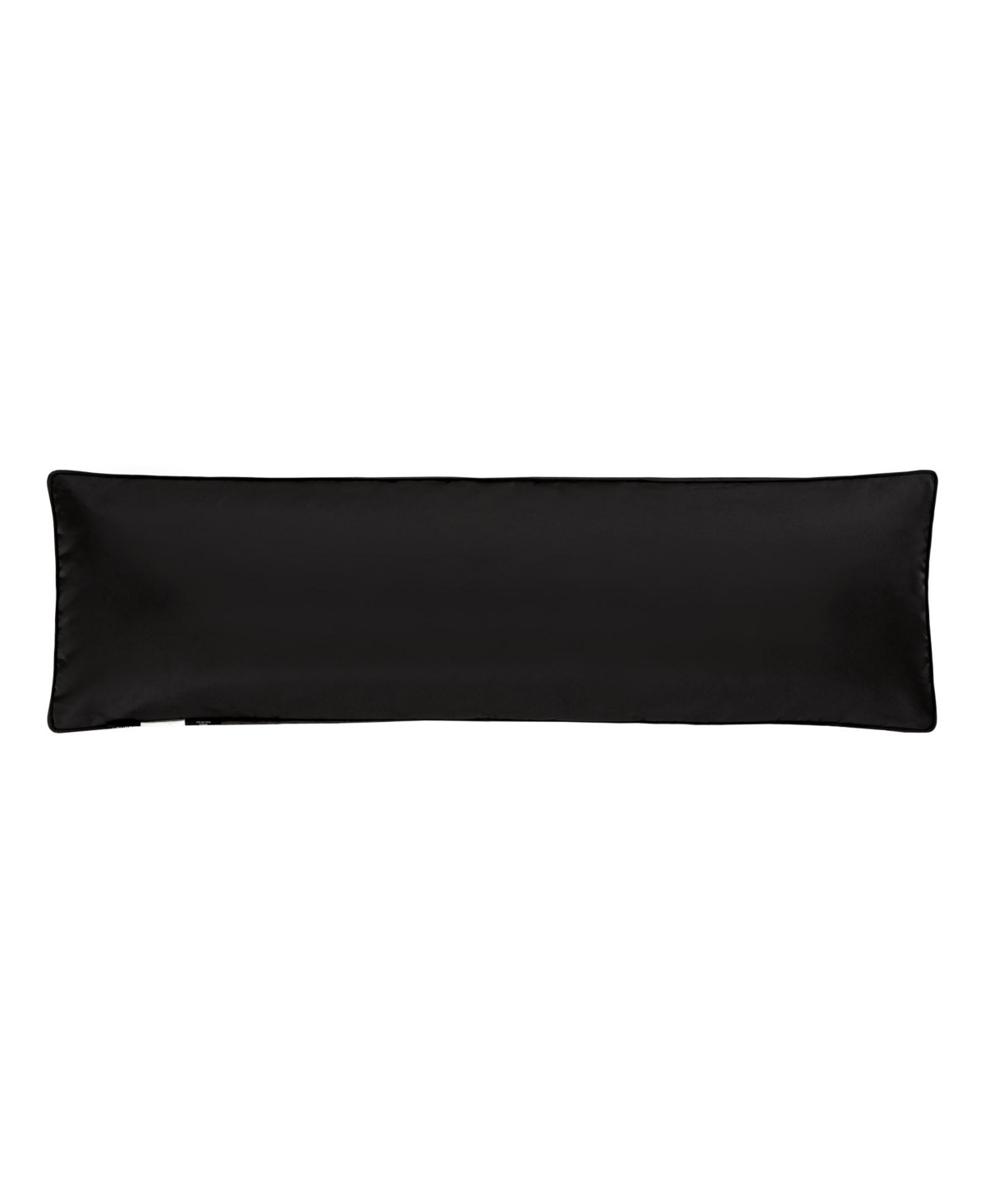 J Queen New York Brunello Bolster Decorative Pillow, 15" X 52" In Black