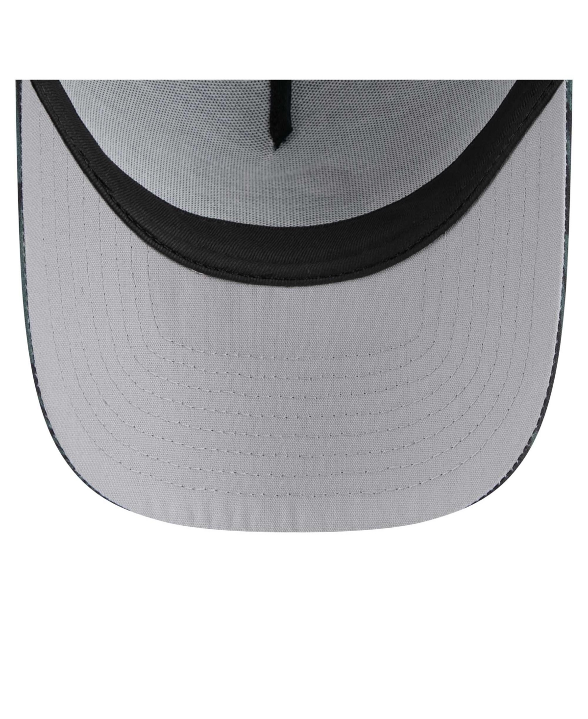 New Era Men's Black Baltimore Orioles 9forty A-frame Trucker Adjustable Hat In Black