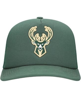 Men's Hunter Green Milwaukee Bucks Core Evergreen OTC Trucker Adjustable Hat