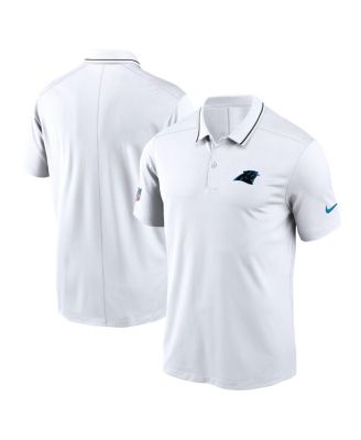 Nike - Men's White Carolina Panthers Sideline Victory Performance Polo