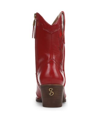 Women's Flash Block Heel Western Booties