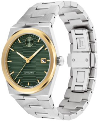 Men's Bold Quest Swiss Automatic Stainless-Steel Watch, 39mm