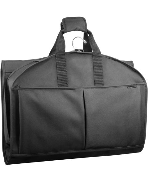 Сумка WallyBags 48" Deluxe Tri-Fold GarmenTote with Pockets, цвет: Чёрный