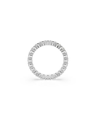 Crystal Round Cut Vittore Band Ring