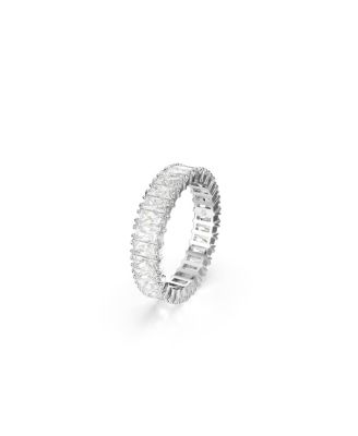 Crystal Baguette Cut Radiant Band Ring