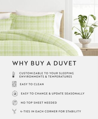 Elegant Designs Patterned Duvet Cover Set, Full/Queen