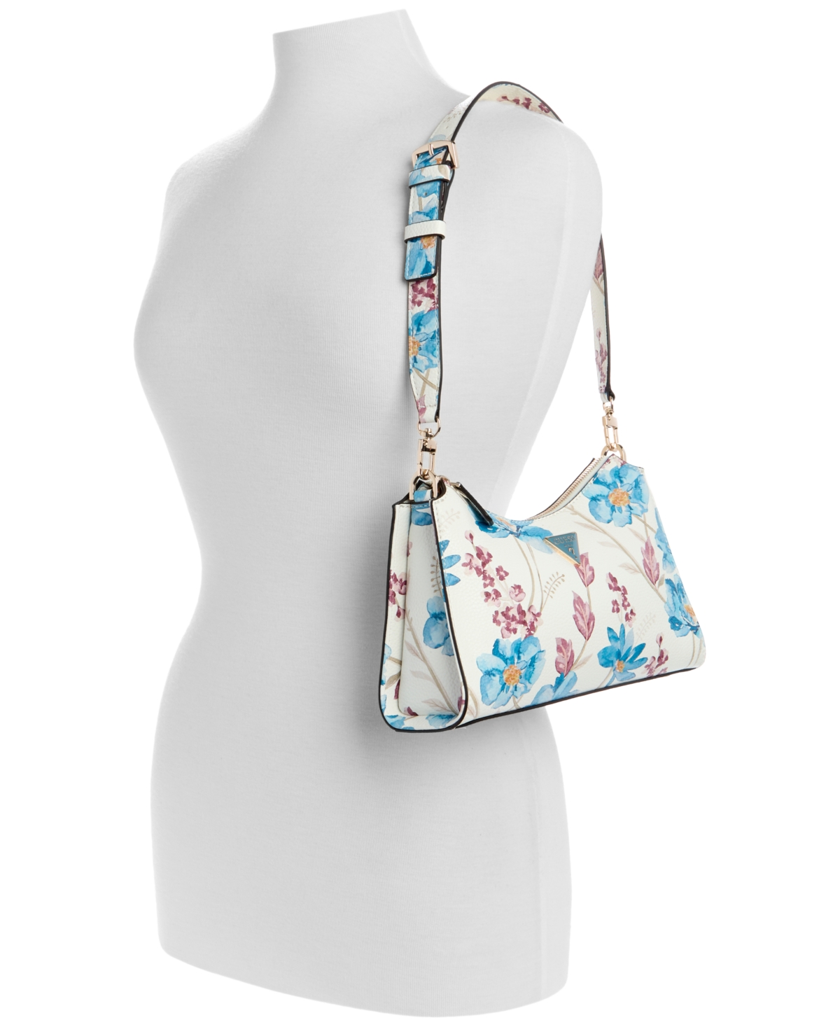 GUESS MICAELA TOP-ZIP SHOULDER BAG 