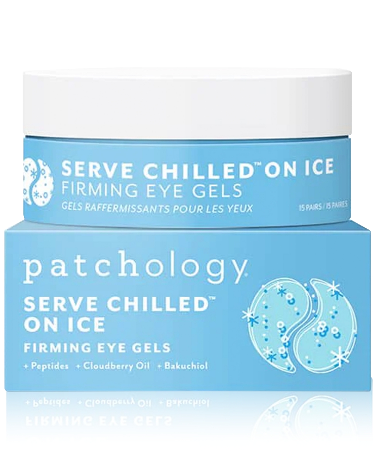 Serve Chilled On Ice Firming Eye Gels