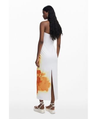 Women's Floral bandeau dress