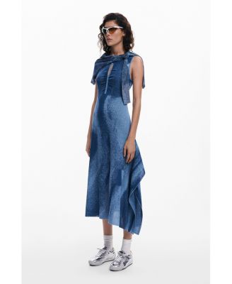 Women's Jacquard cut-out dress