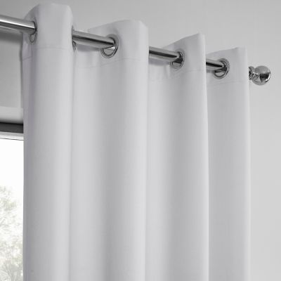 Grommet Performance Linen Hotel Blackout Curtain