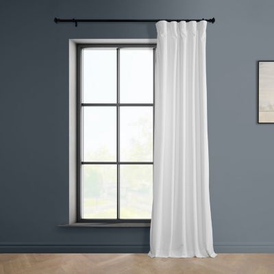 Heritage Plush Velvet Room Darkening Curtain