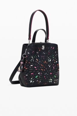 Women's Mini perforated backpack