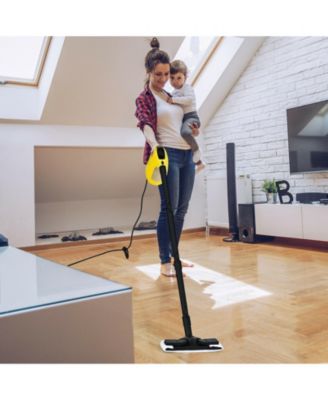 Handheld MultiPurpose Steam Cleaner with 17 Pieces, 350ml Large Capacity Steam Mop Continuous Fill water, Portable Chemical-Free Steamer for Home Use Carpet, Floors, Windows, 1400W