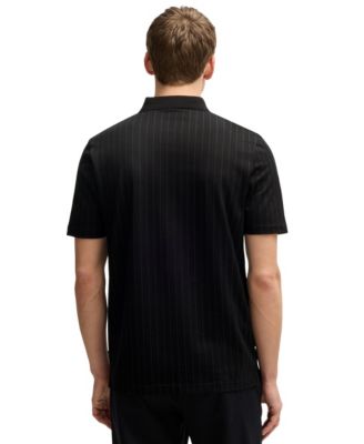Men's Mercerized-Cotton Regular-Fit Polo Shirt