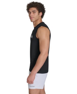Men's Logo Sleeveless Swim Rash Guard
