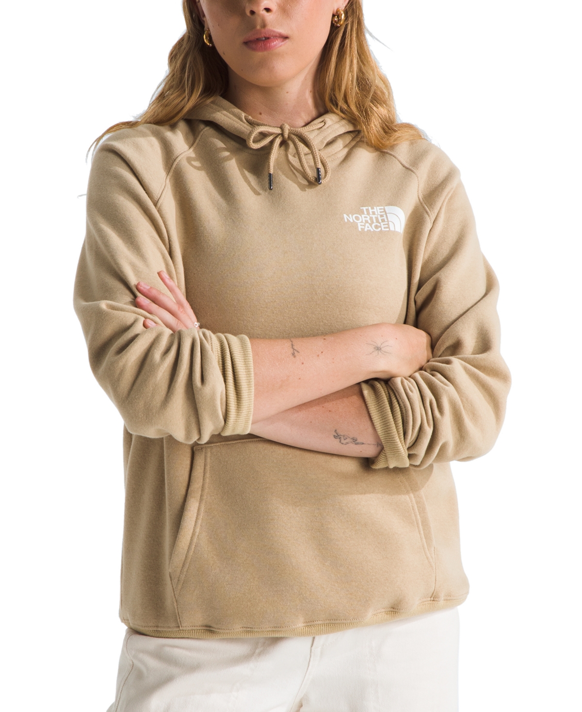 THE NORTH FACE WOMEN'S BOX NSE FLEECE HOODIE 