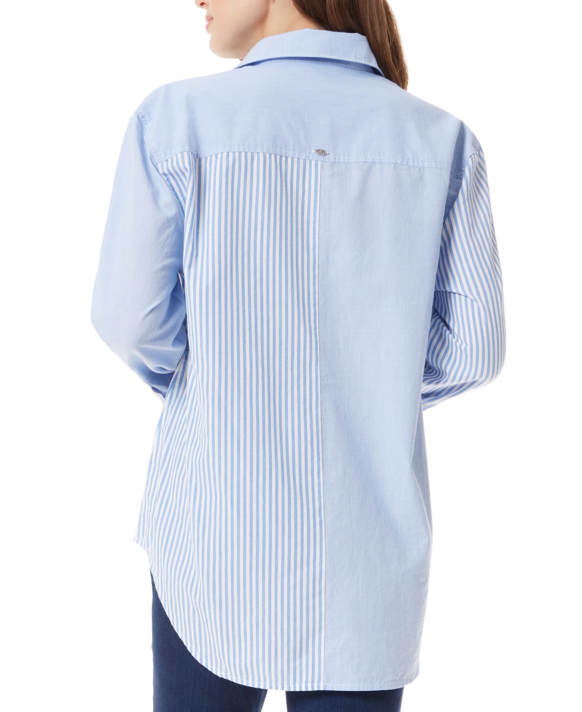 SAM EDELMAN WOMEN'S BRIDGET COTTON ASYMMETRICAL SHIRT 