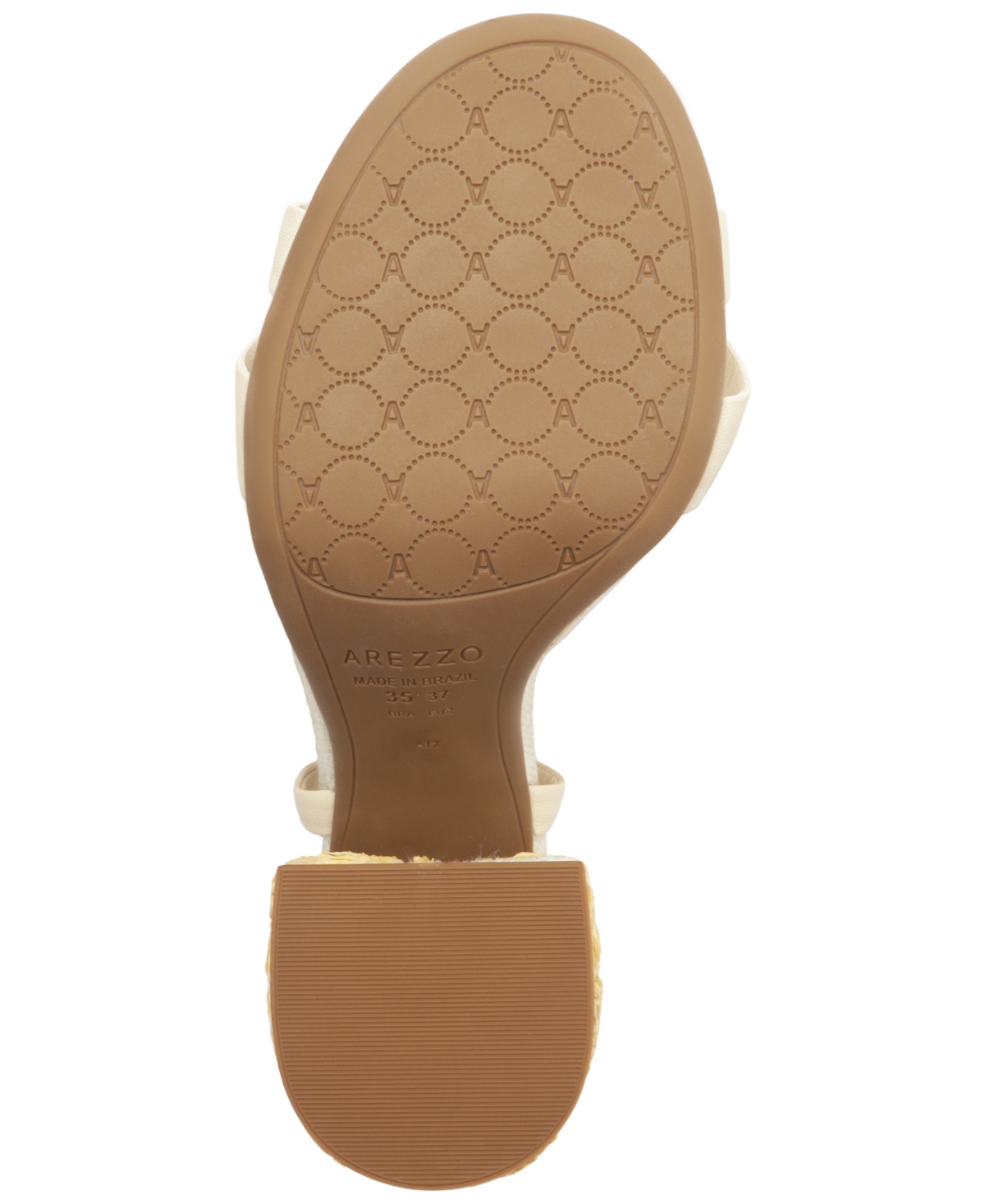 Arezzo Women's Dana Round Toe Dress Sandals In Panacota