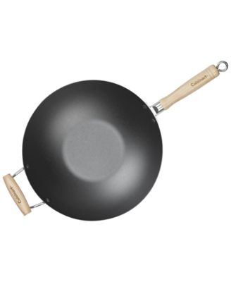 14" Carbon Steel Wok with Helper Handle