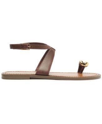 Women's Kendall Round Toe Flat Sandals
