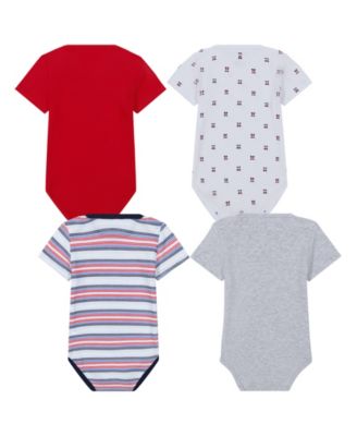 Baby Boys 4-Pack Signature Short Sleeve Bodysuits