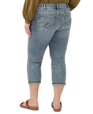 Plus Size Suki Mid-Rise Curvy Fit Capri