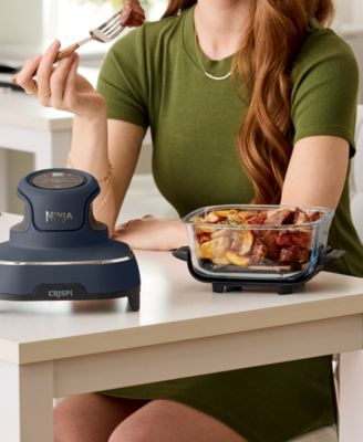 Crispi 4-in-1 Portable Glass Air Fryer Cooking System