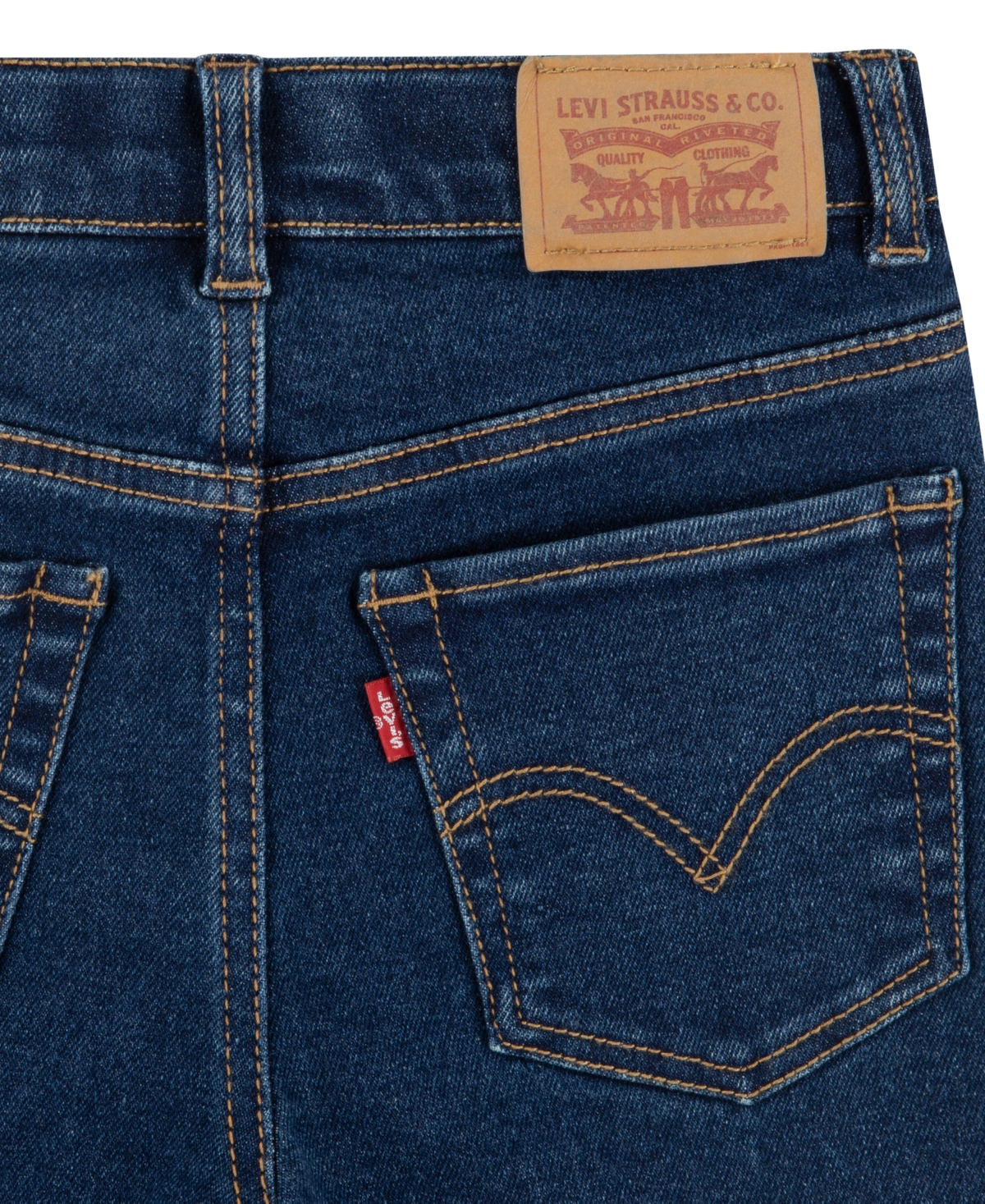 LEVI'S BIG GIRLS FADED ART FLARE JEANS 