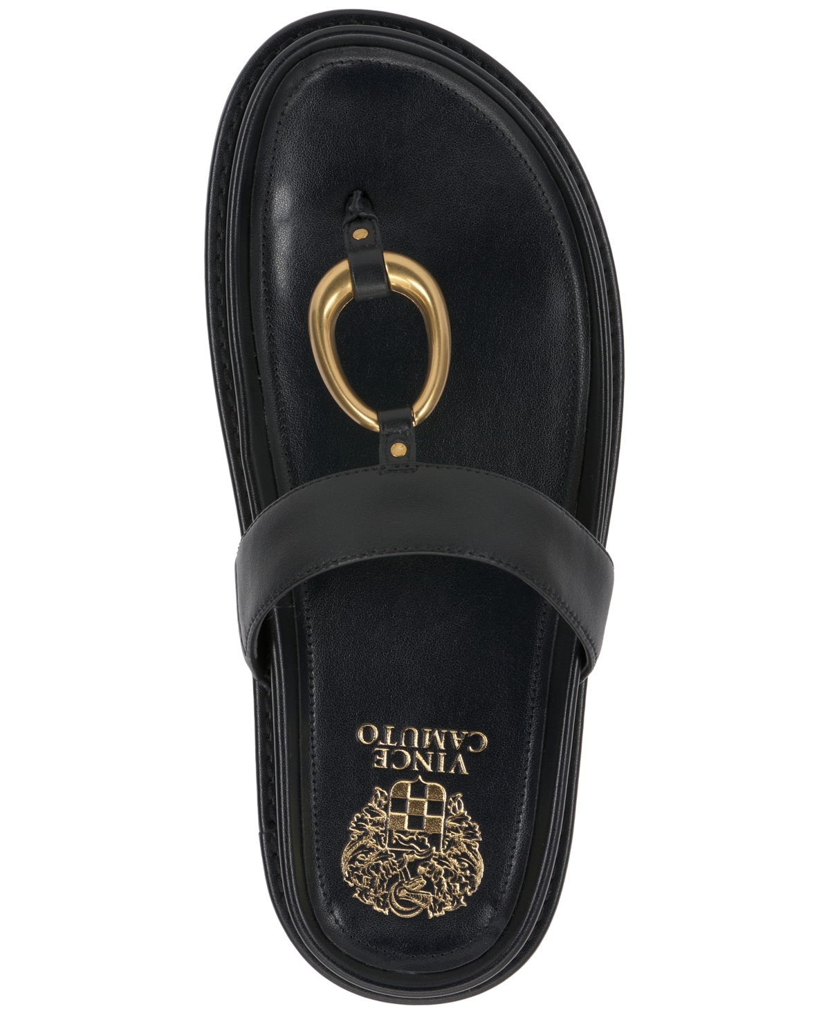 Vince Camuto Genri Flip Flop In Black