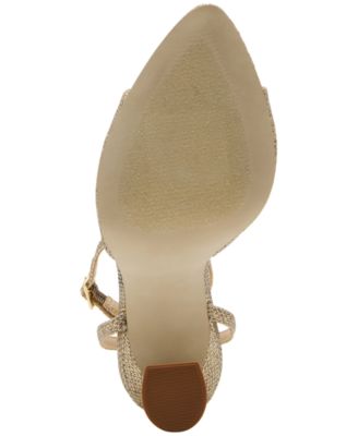 Women's Beki Two-Piece Flare-Heel Sandals