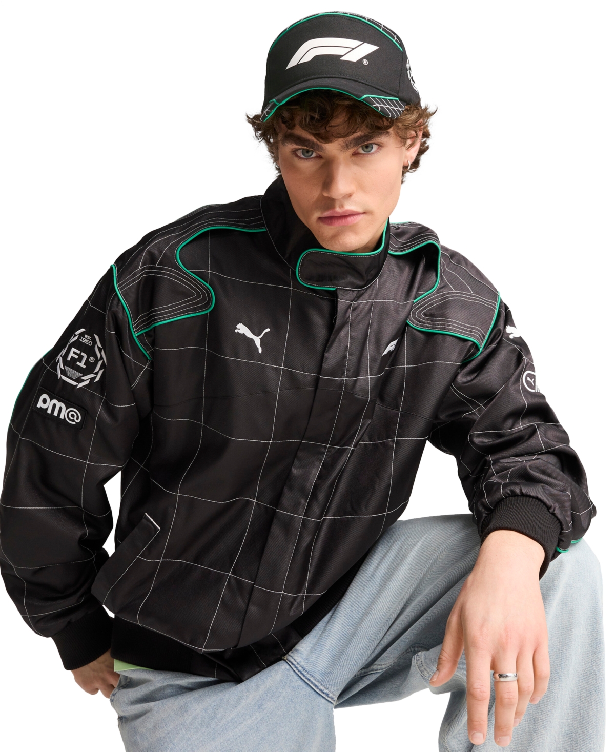 F1 Racing Hat - Puma Black