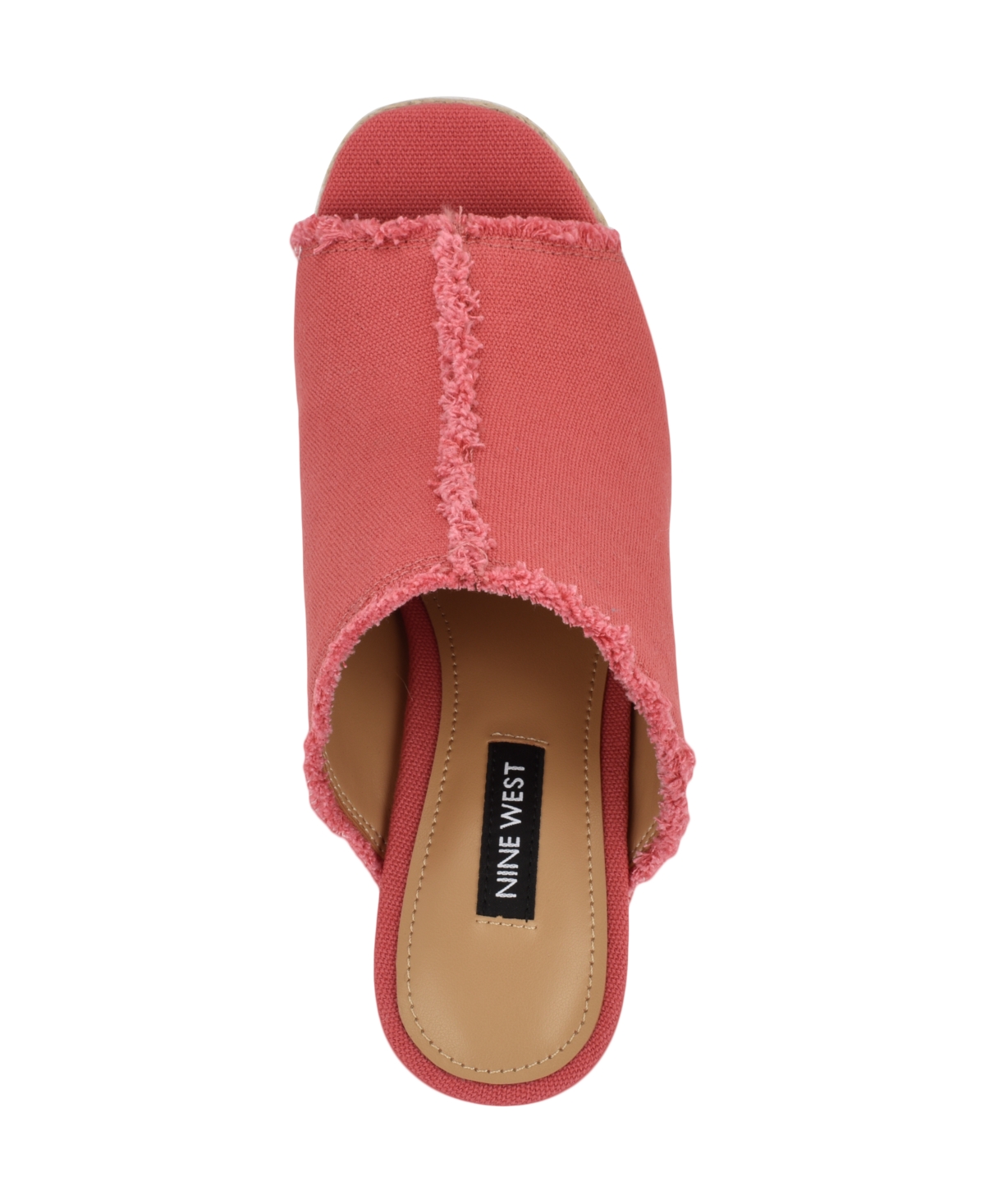 Nine West Baja Platform Wedge Sandal In Pink
