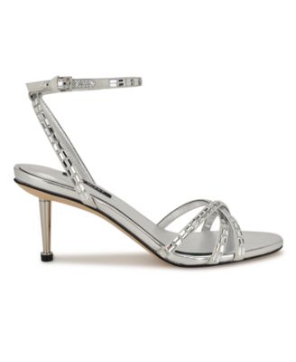 Women's Amseta Strappy Embellished Stiletto Sandals