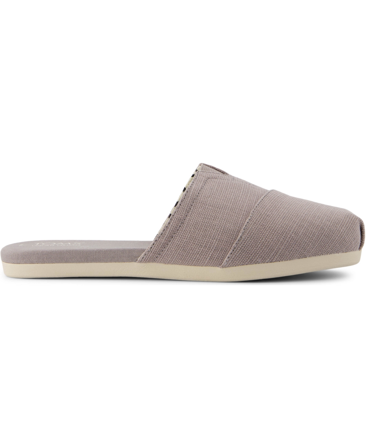 TOMS WOMEN'S ALPARGATA ESPADRILLE ALMOND TOE MULES 
