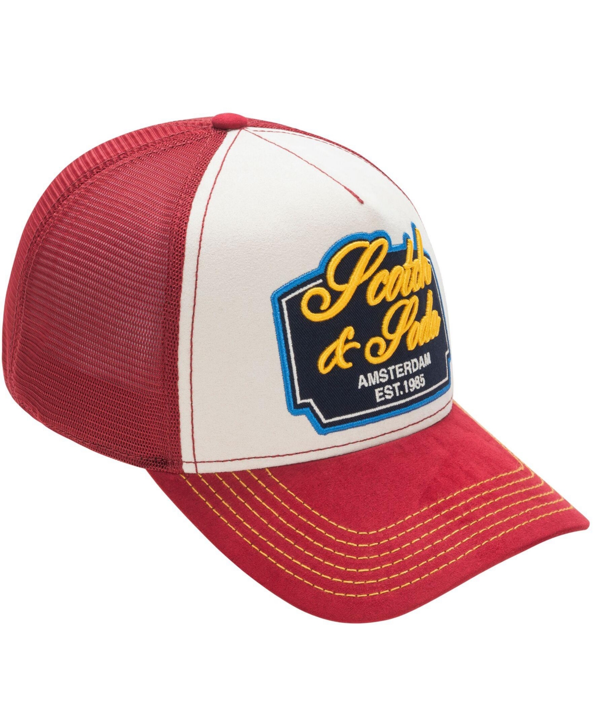 SCOTCH & SODA MEN'S ARENA ADJUSTABLE TRUCKER CAP 