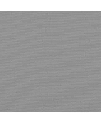 Garden Bench Cushion Gray 59.1"x(19.7"+19.7")x2.8" Oxford Fabric