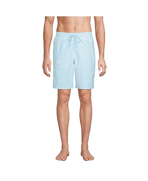 alfani Lands' End Men's 9" Volley Hydroliner Swim Trunks Men's Fashion & Accessories
