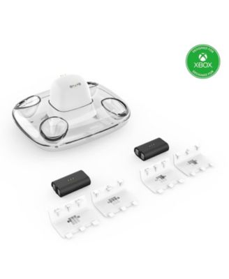 Dual Magnetic Charging Dock Station for Xbox Series X|S & Xbox One Controllers - White