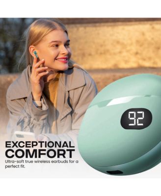 Truebuds Bliss Premium Wireless Earbuds with LCD Battery Display Charging Case