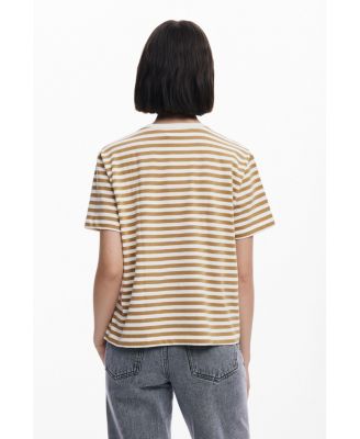 Women's Striped print T-shirt