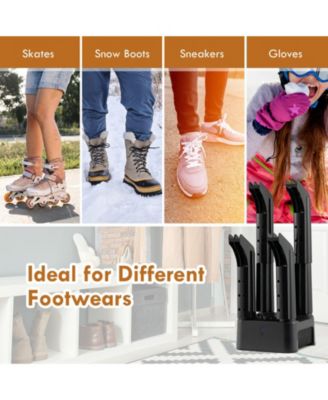 Prevent Odor Mold & Bacteria 4 Shoe Electric Dryer with Timer