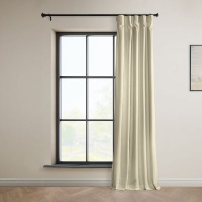 Signature Plush Velvet Hotel Blackout Curtain