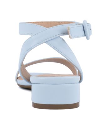 Women's Umpire Ankle Strap Block Heel Sandals