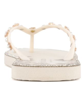 Women's Sanba Embellished Flip Flops