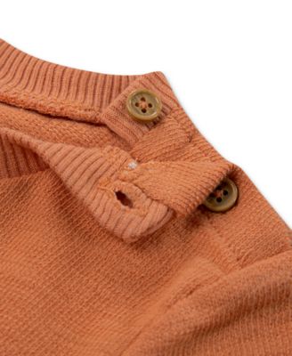 Baby Crepe Knit Jersey T-Shirt & Shorts, 2 Piece Set